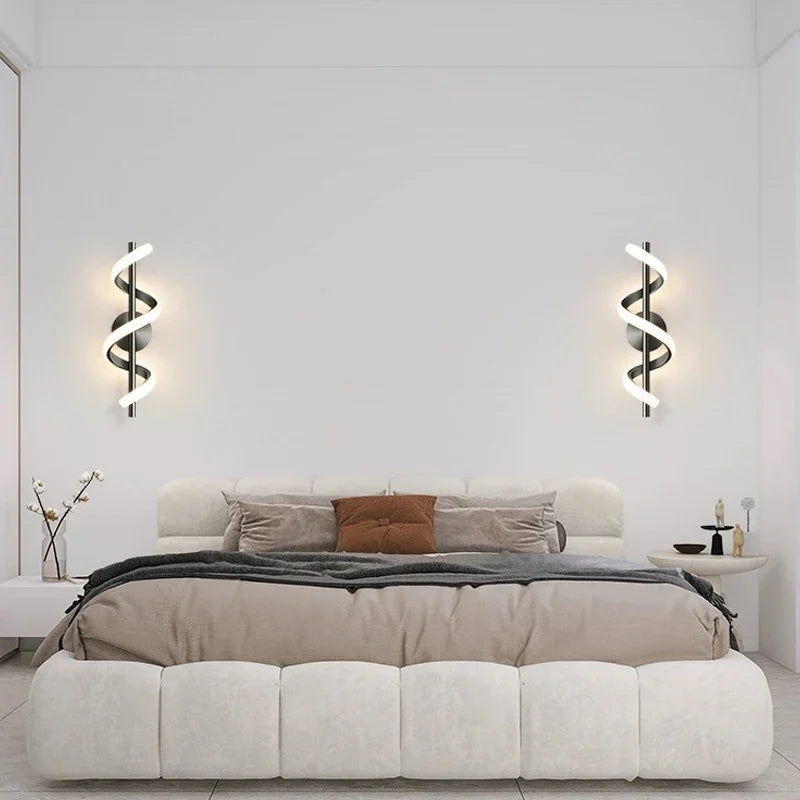 Luxury Black White Gold Wall Decorative Lights