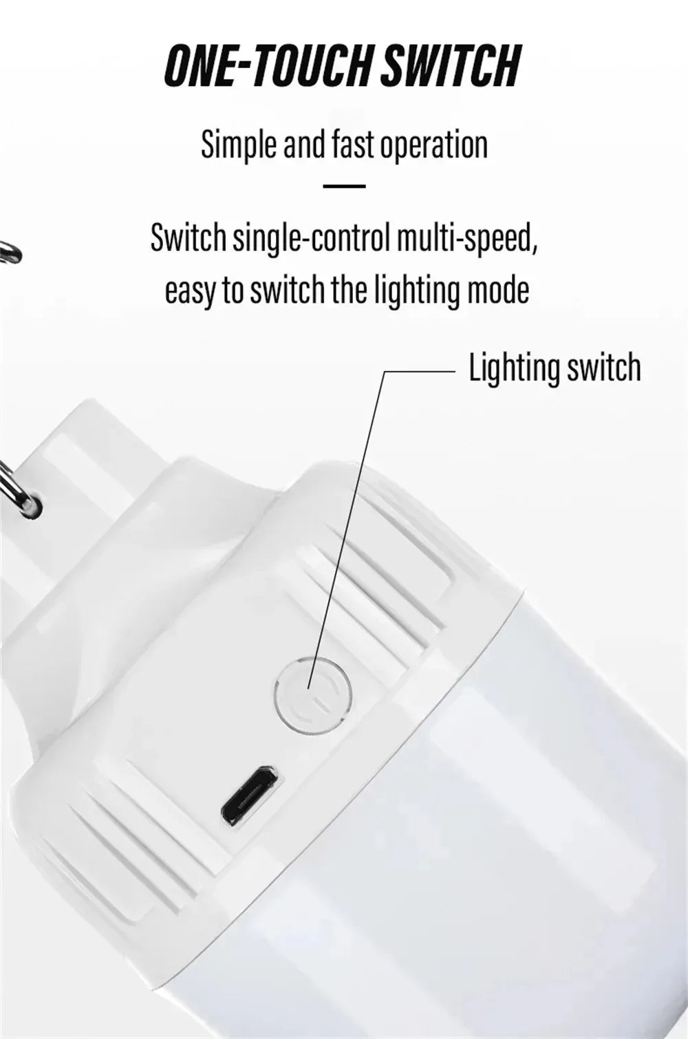 USB Rechargeable LED Lamp Bulbs