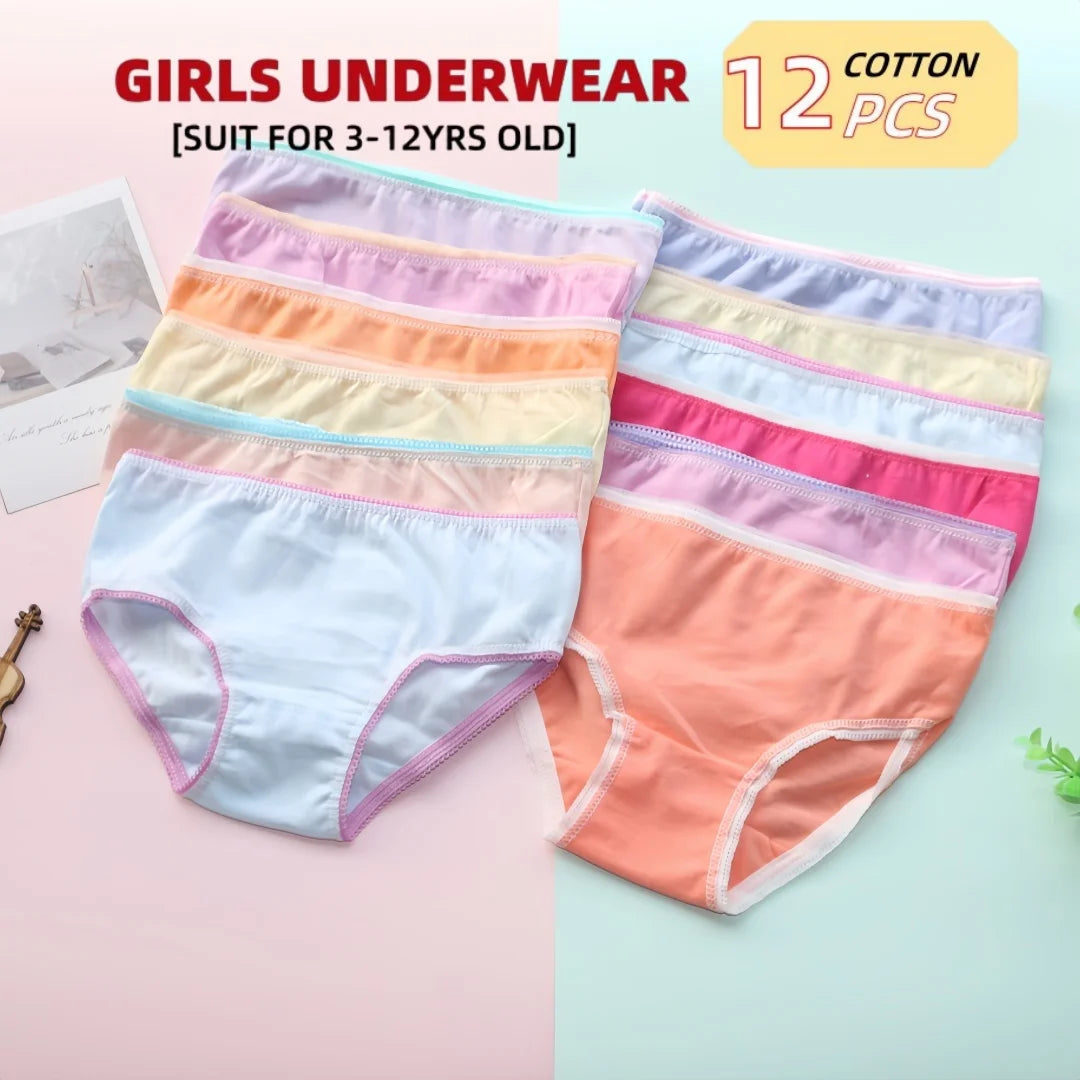 12pcs/Lot Baby Underwear