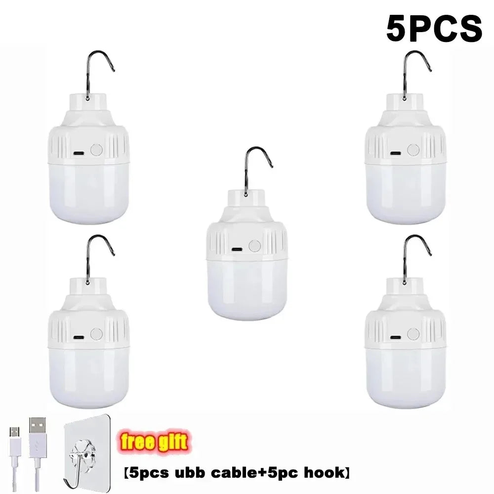 USB Rechargeable LED Lamp Bulbs