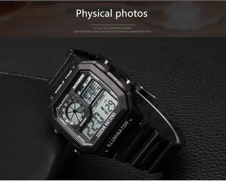 Military Digital Sports Watch