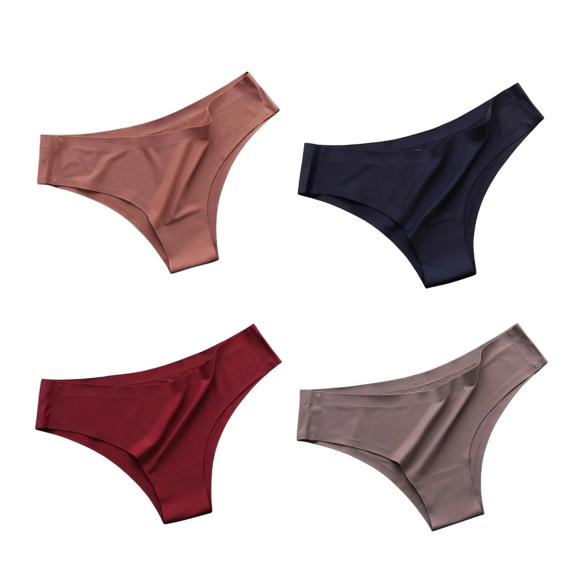 Women Sexy Ice Silk Underpants