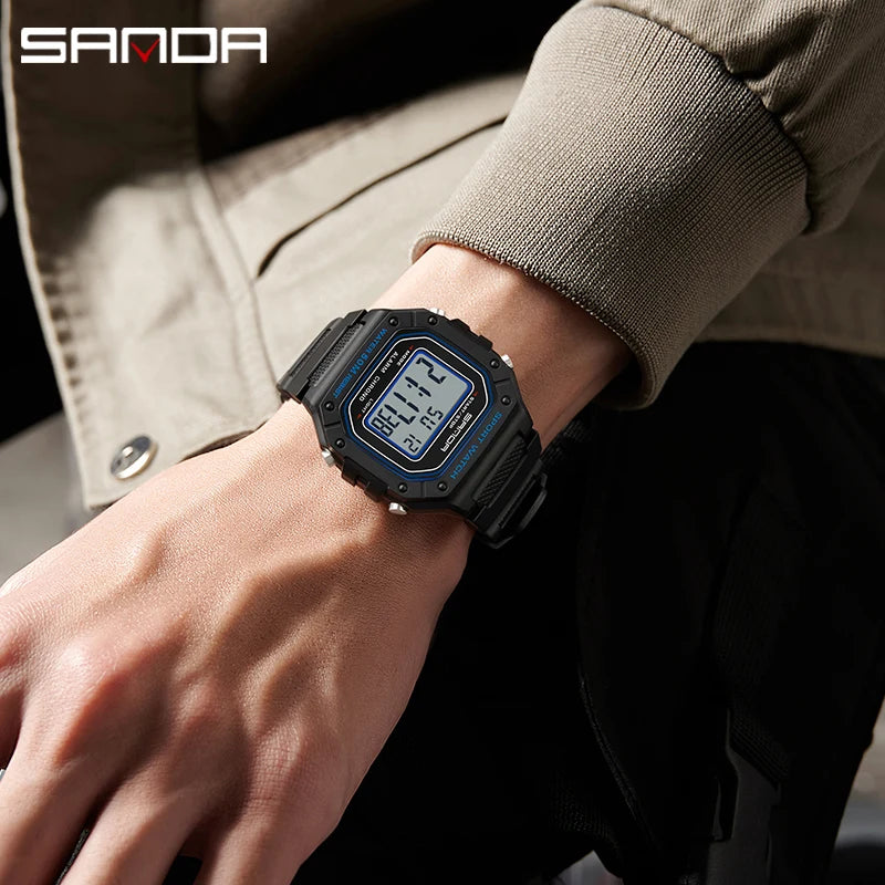 SANDA 2156 Men's Military Digital Watch