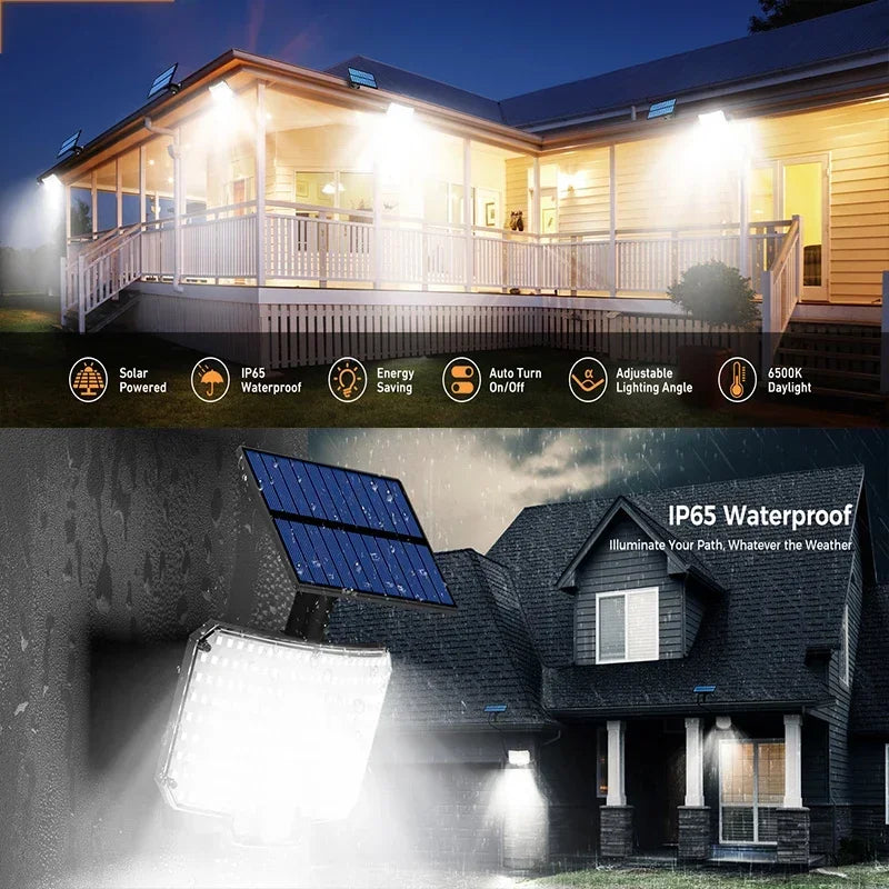 Super Bright Solar Motion Sensor Wall Lamp