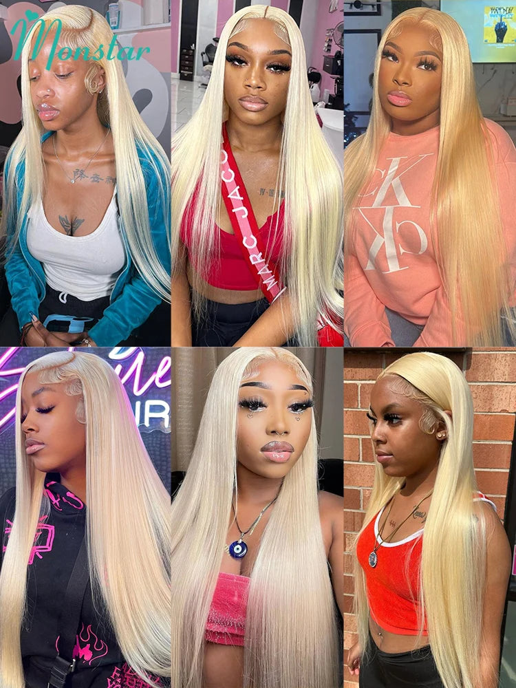 613 Honey Blonde HD Transparent Lace Wig