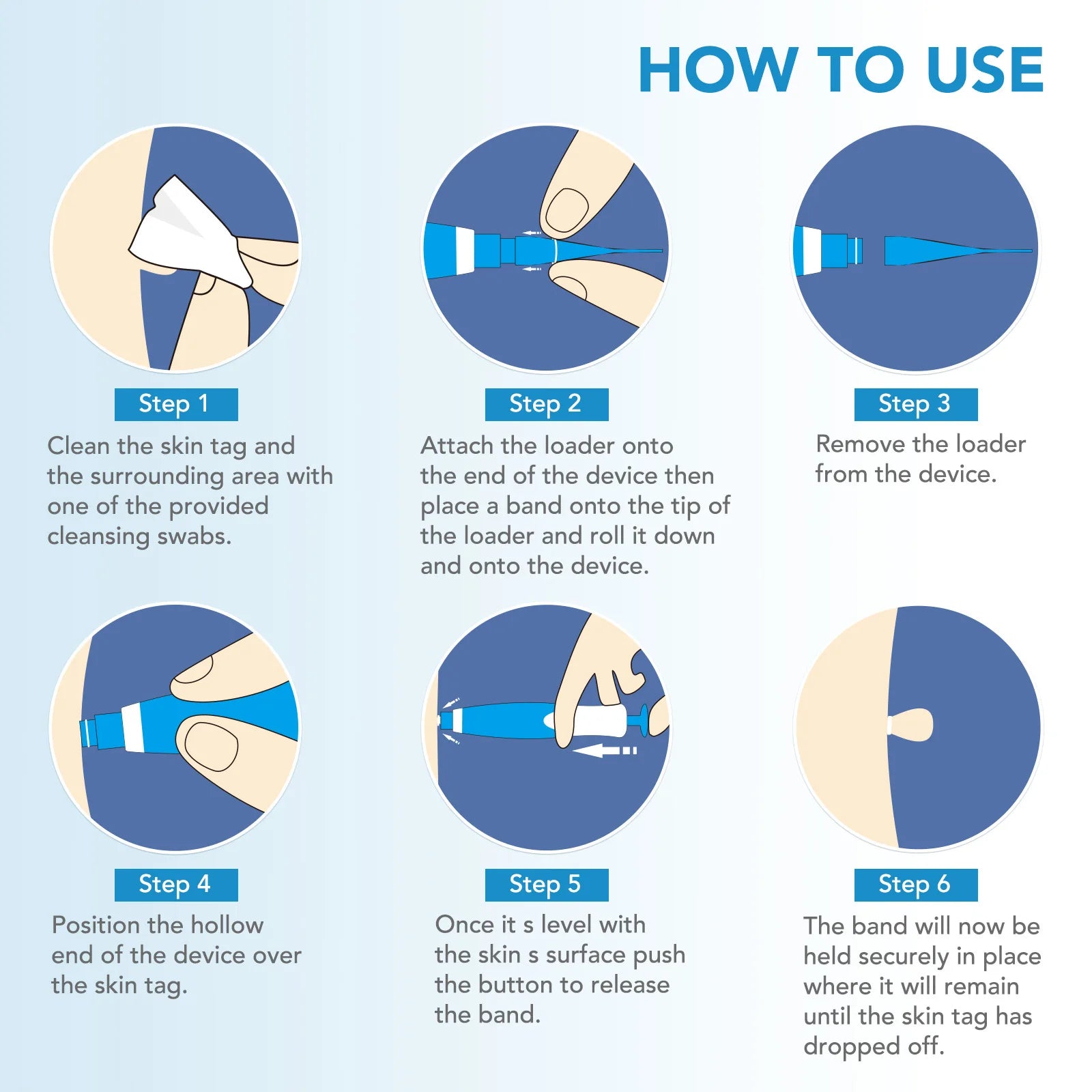 2 IN 1 Auto Micro Skin Tag Remover Device