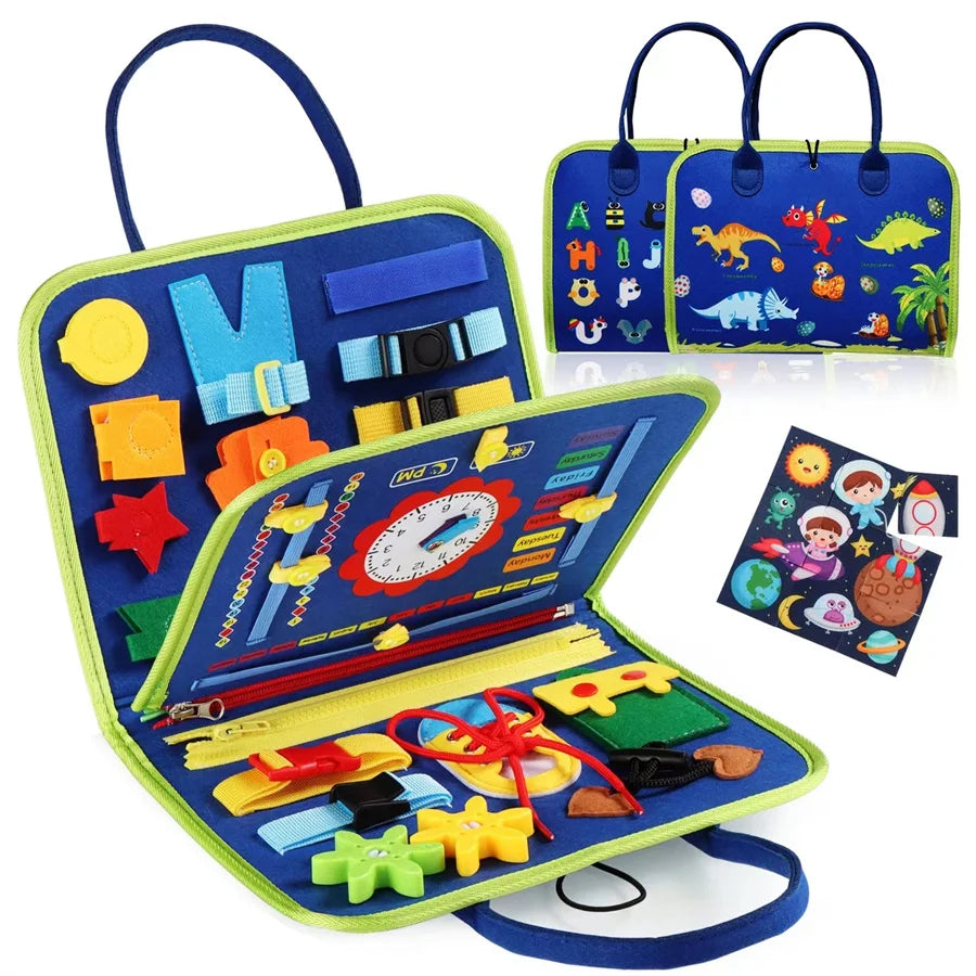 New Educational Activity Developing Sensory Board Travel Toy