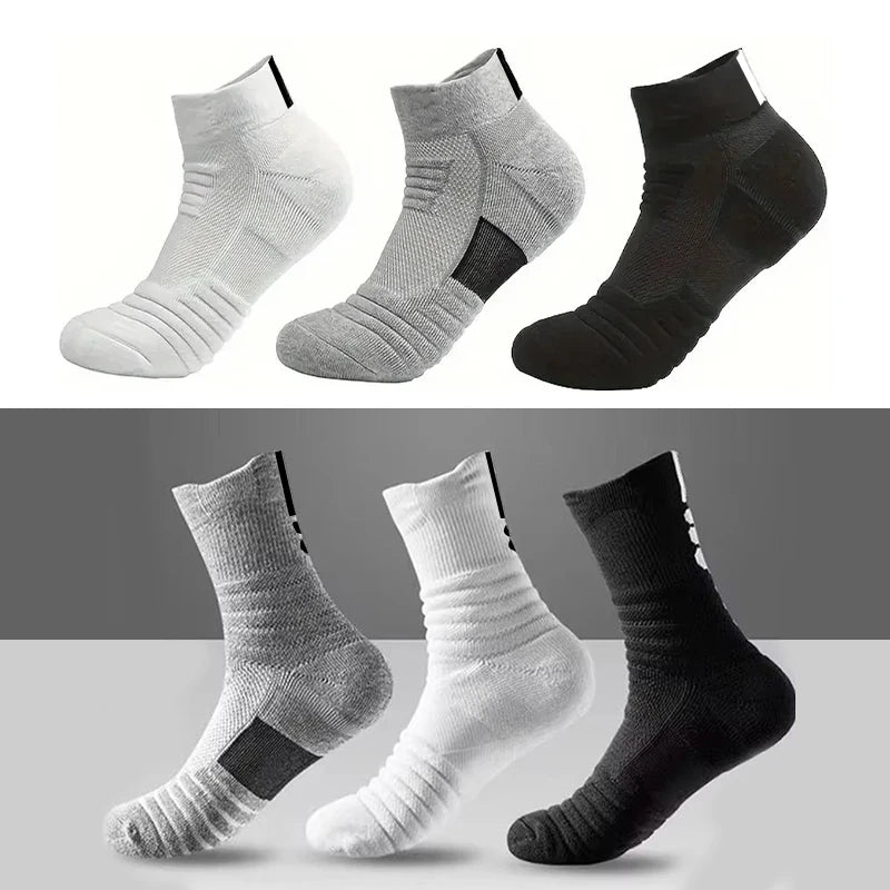1/3 Pairs Anti-slip Football Socks