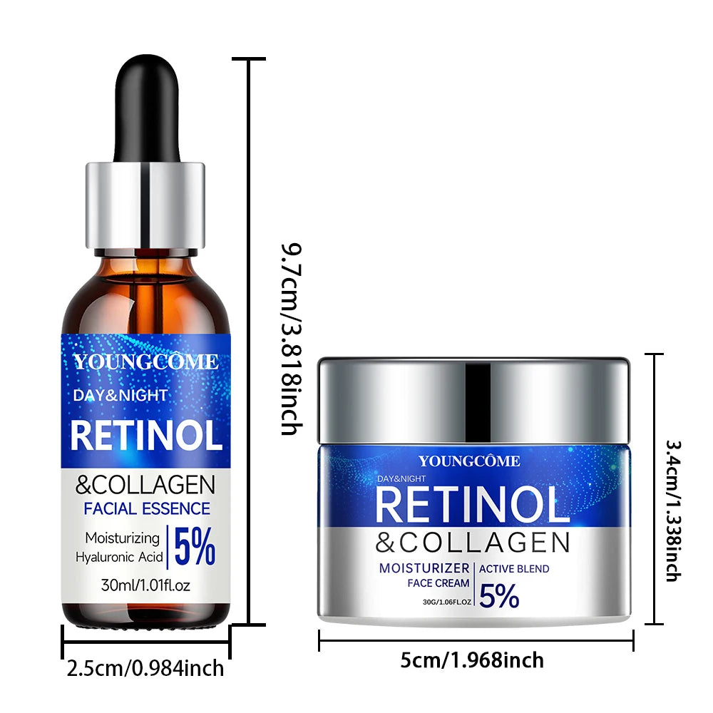 New Retinol Cream Serum Combo Set