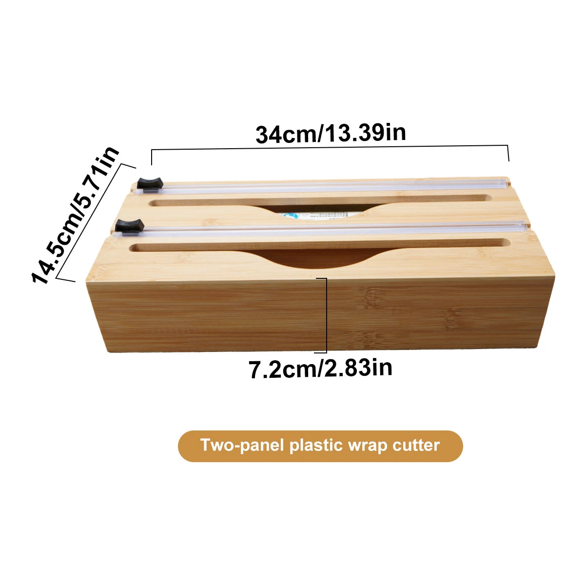 1pc Kitchen Wrap Dispenser