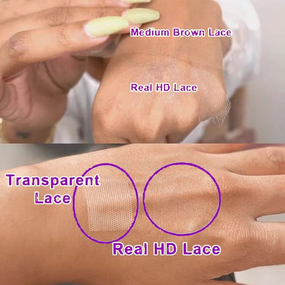 13x6 Transparent Lace Frontal Wig