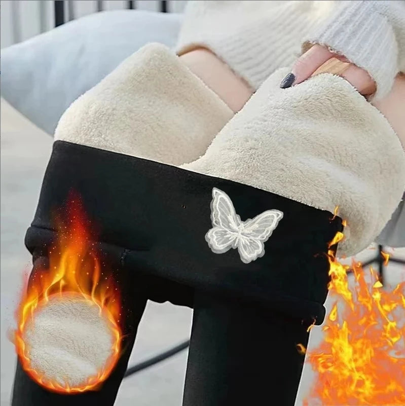 Women's Warm High-waisted Leggings