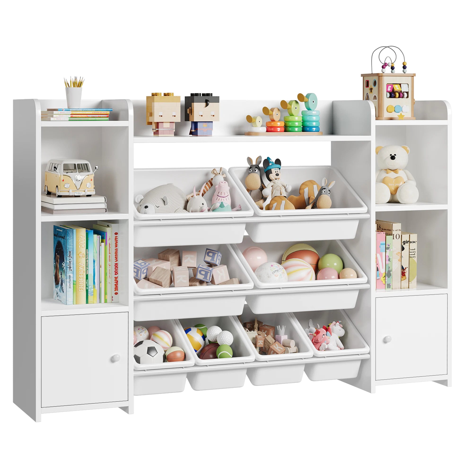 Getone Children's Bookcase & Toy Storage Unit