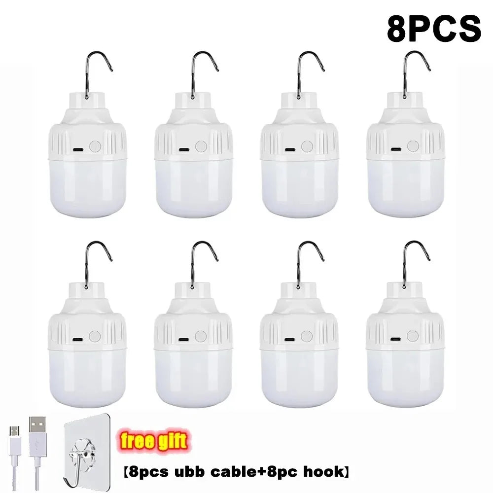 USB Rechargeable LED Lamp Bulbs