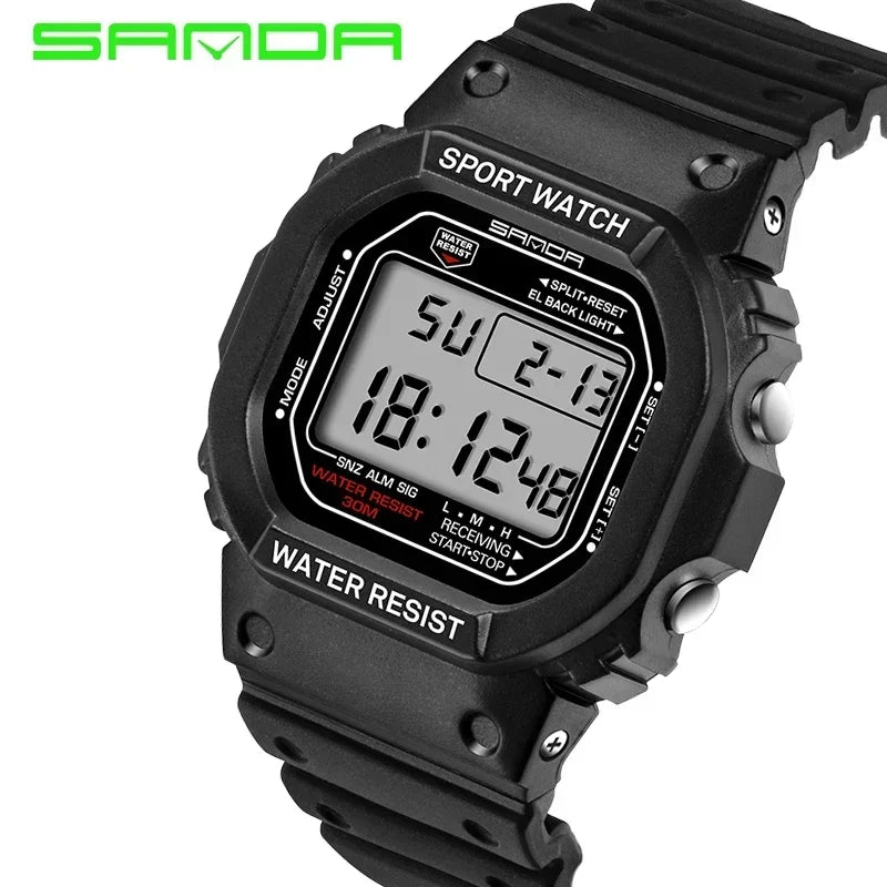 SANDA Multifunction Digital Sports Watch