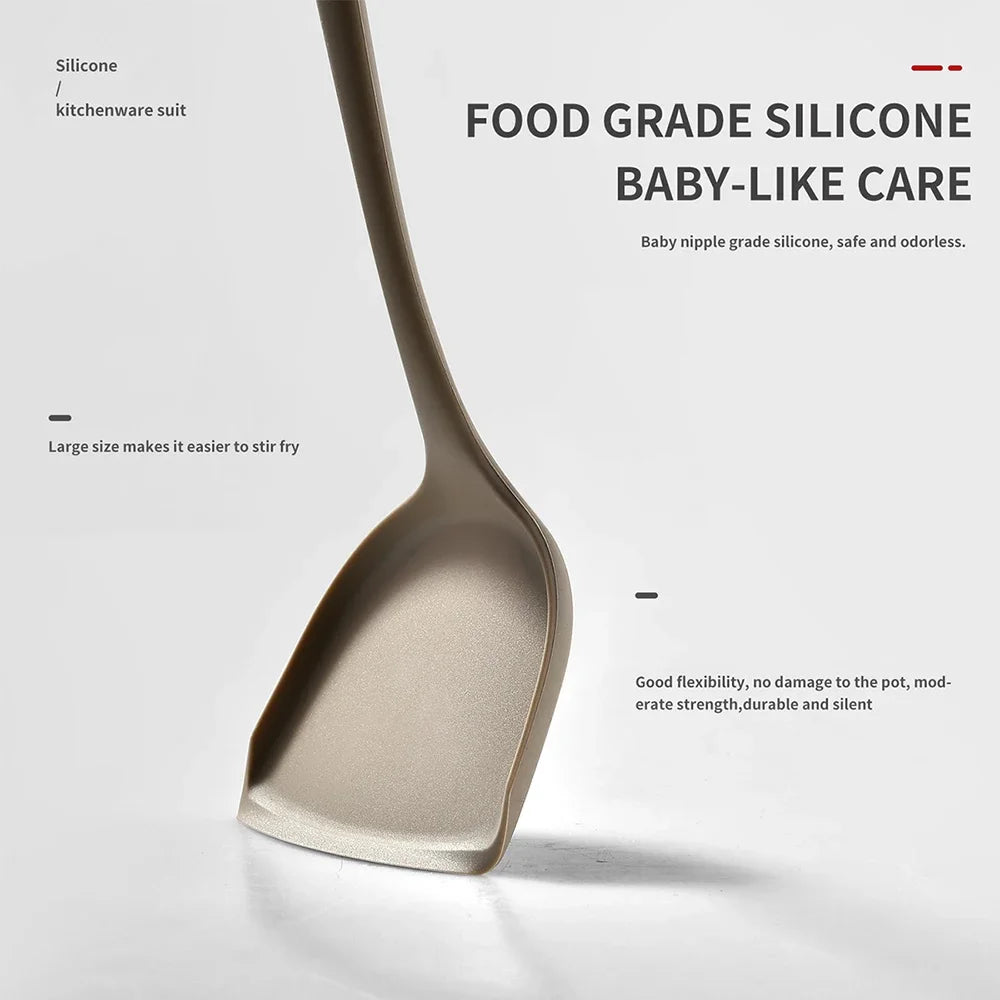 15Pcs Khaki Food Grade Silicone