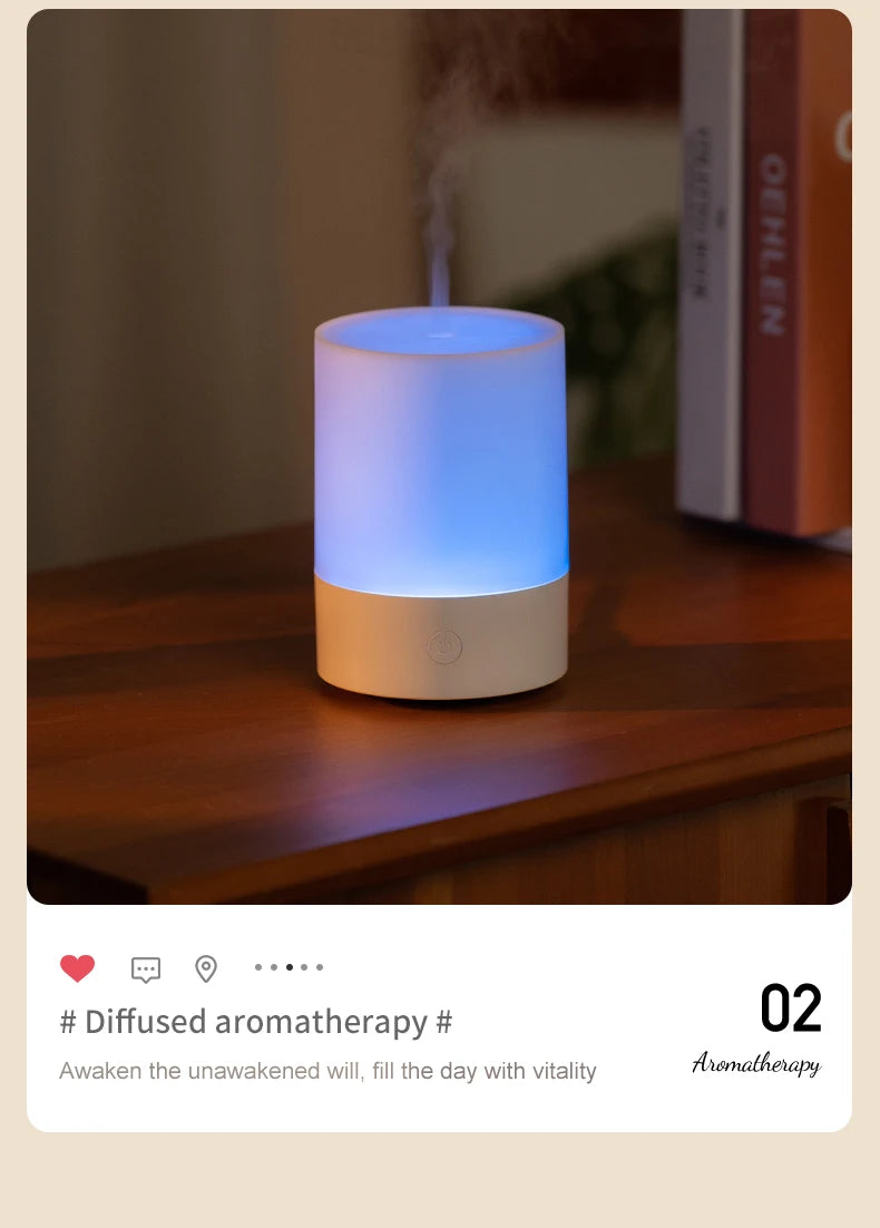 120ML USB Mini Humidifier & Diffuser