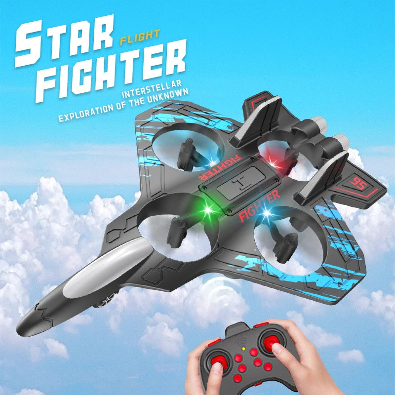 2.4G Stunt Remote Control Foam Fighter Airplane Toy