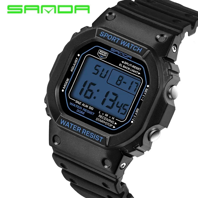 SANDA Multifunction Digital Sports Watch