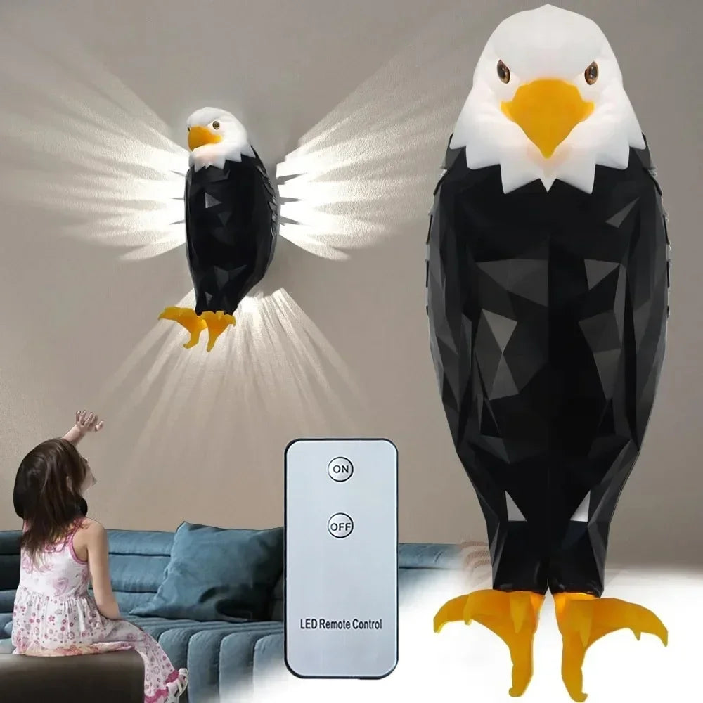 3D Wall Lamp Eagle Shape Projector
