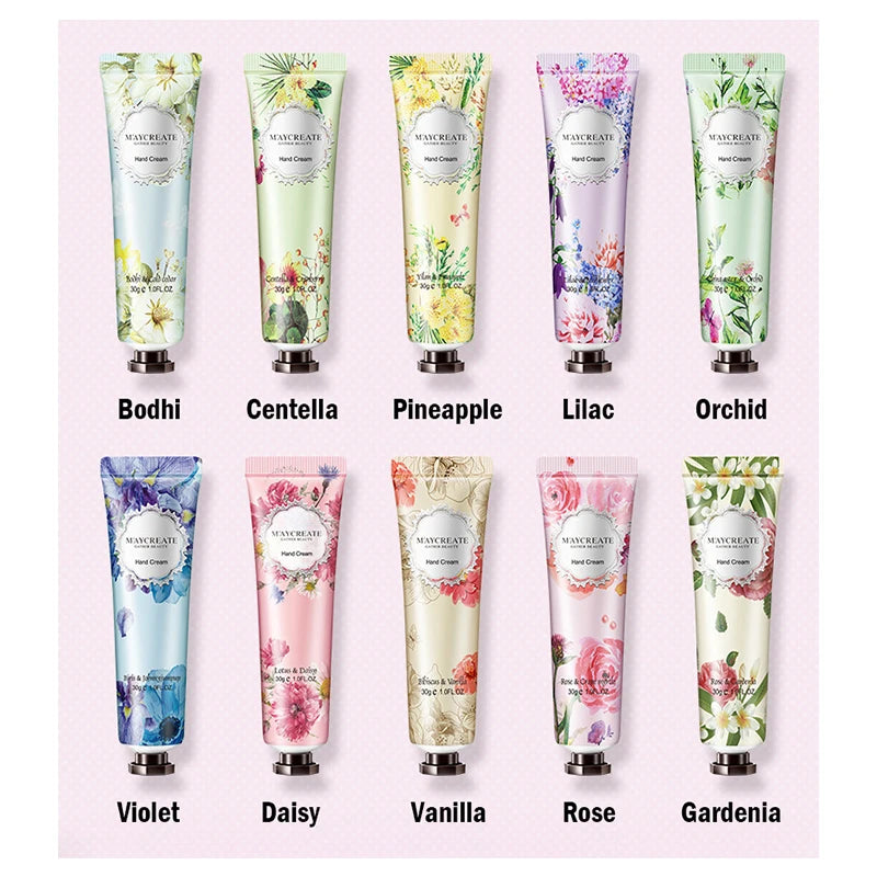 10pcs Fruity Flowery Hand Cream