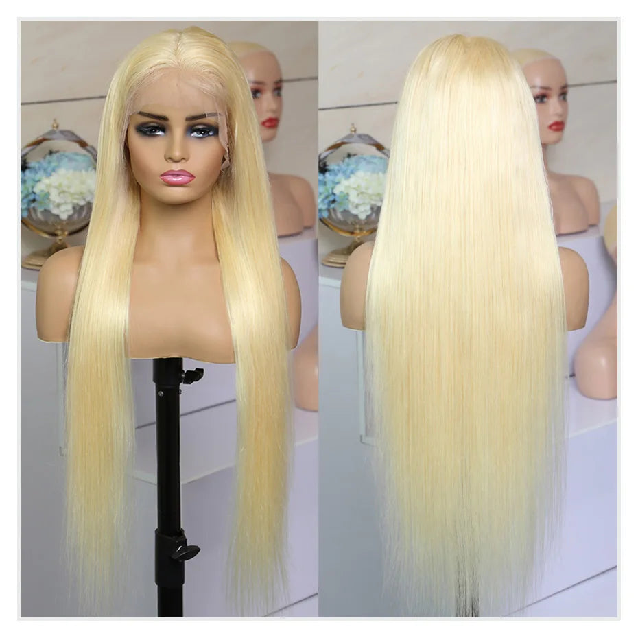 613 Honey Blonde HD Transparent Lace Wig
