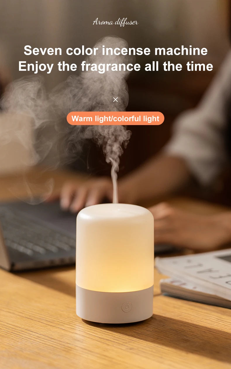 120ML USB Mini Humidifier & Diffuser