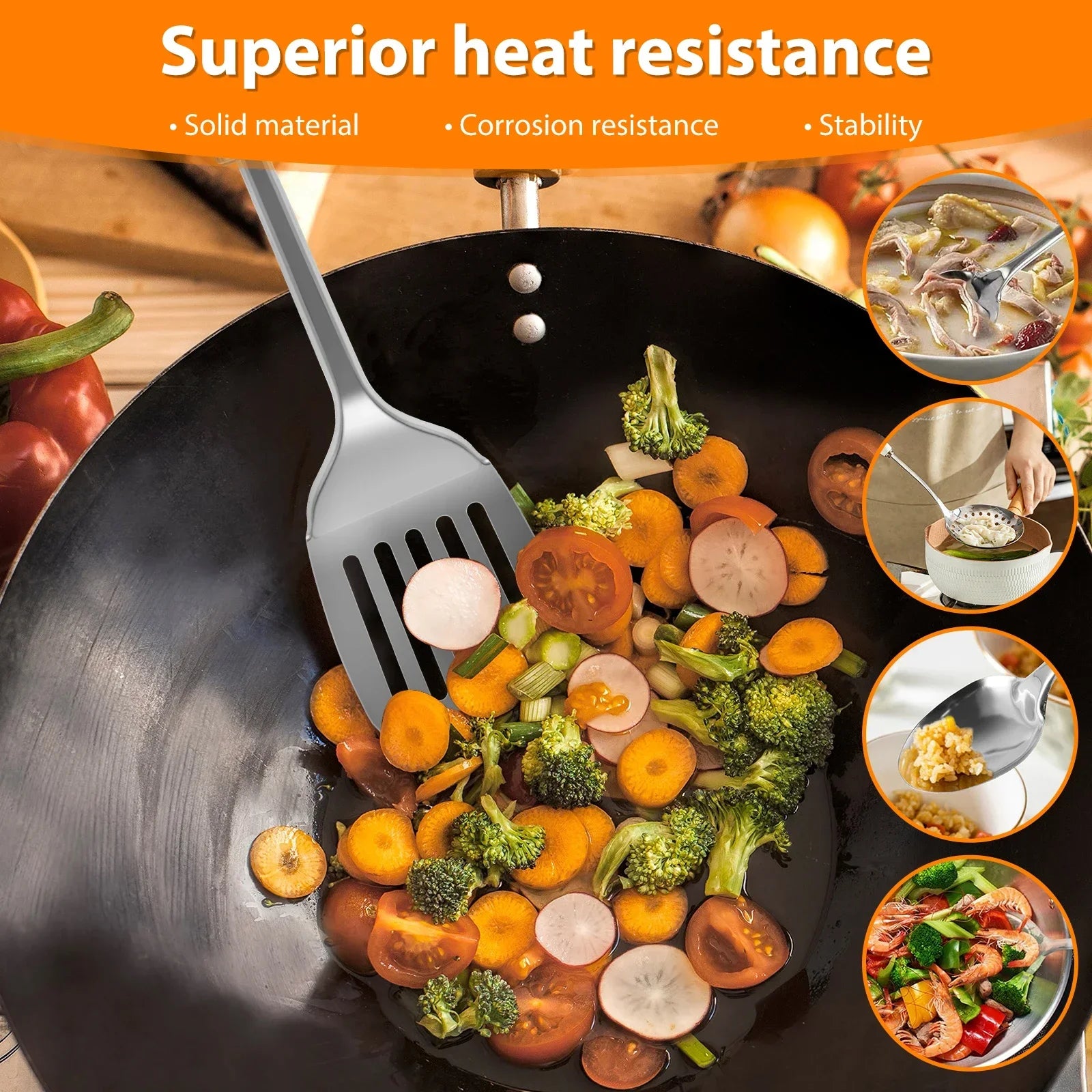 5Pcs Kitchen Cooking Utensils Set