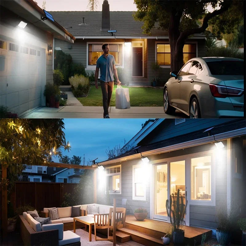 Super Bright Solar Motion Sensor Wall Lamp