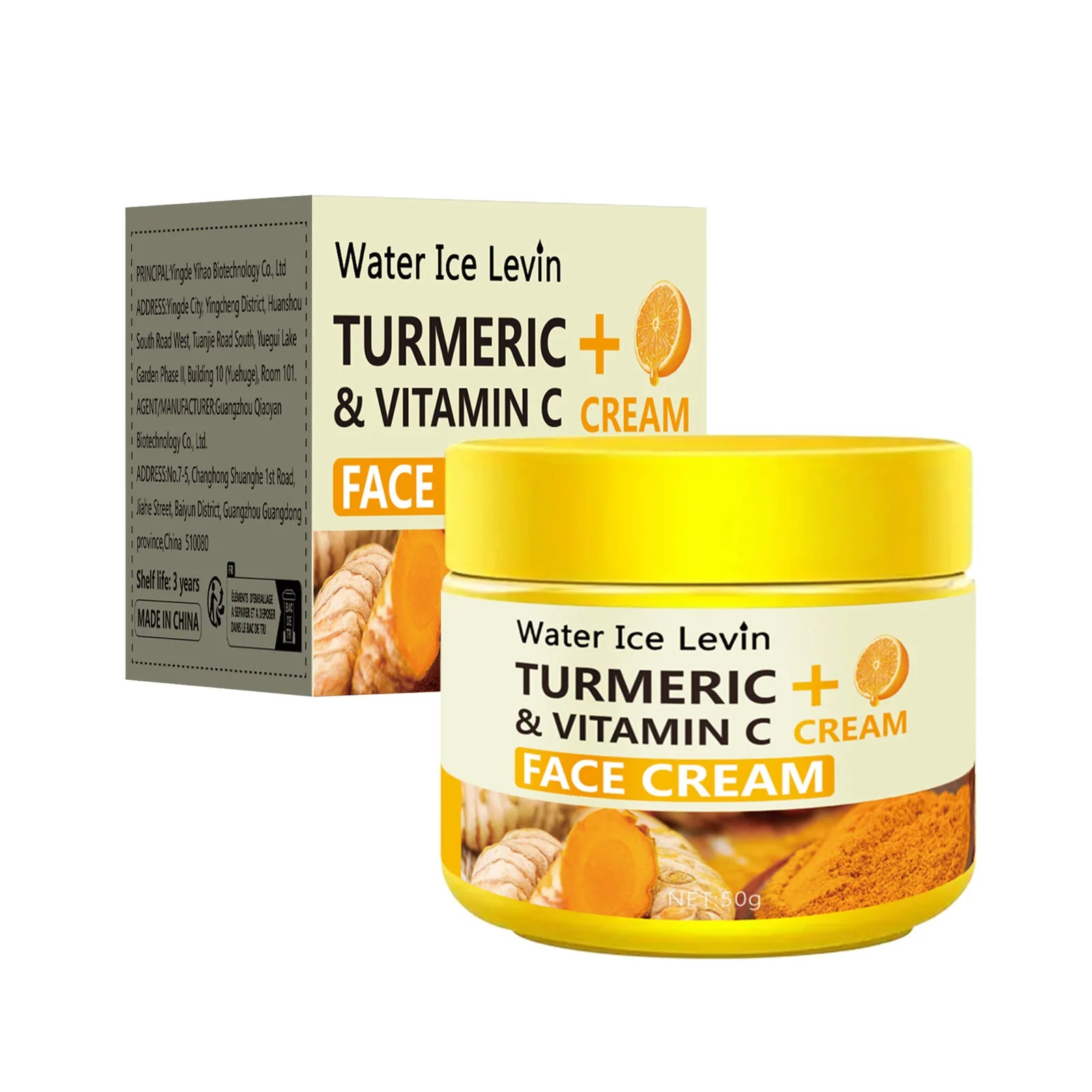 New Turmeric Vitamin C Anti-Aging Cream