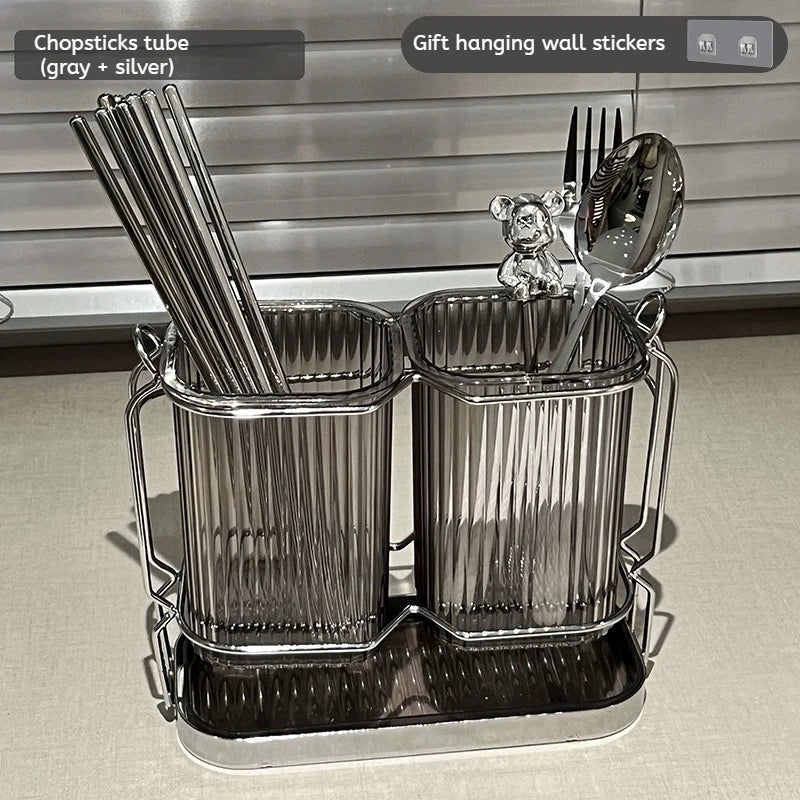 New Wall Mounted Kitchen Cutlery Organizer