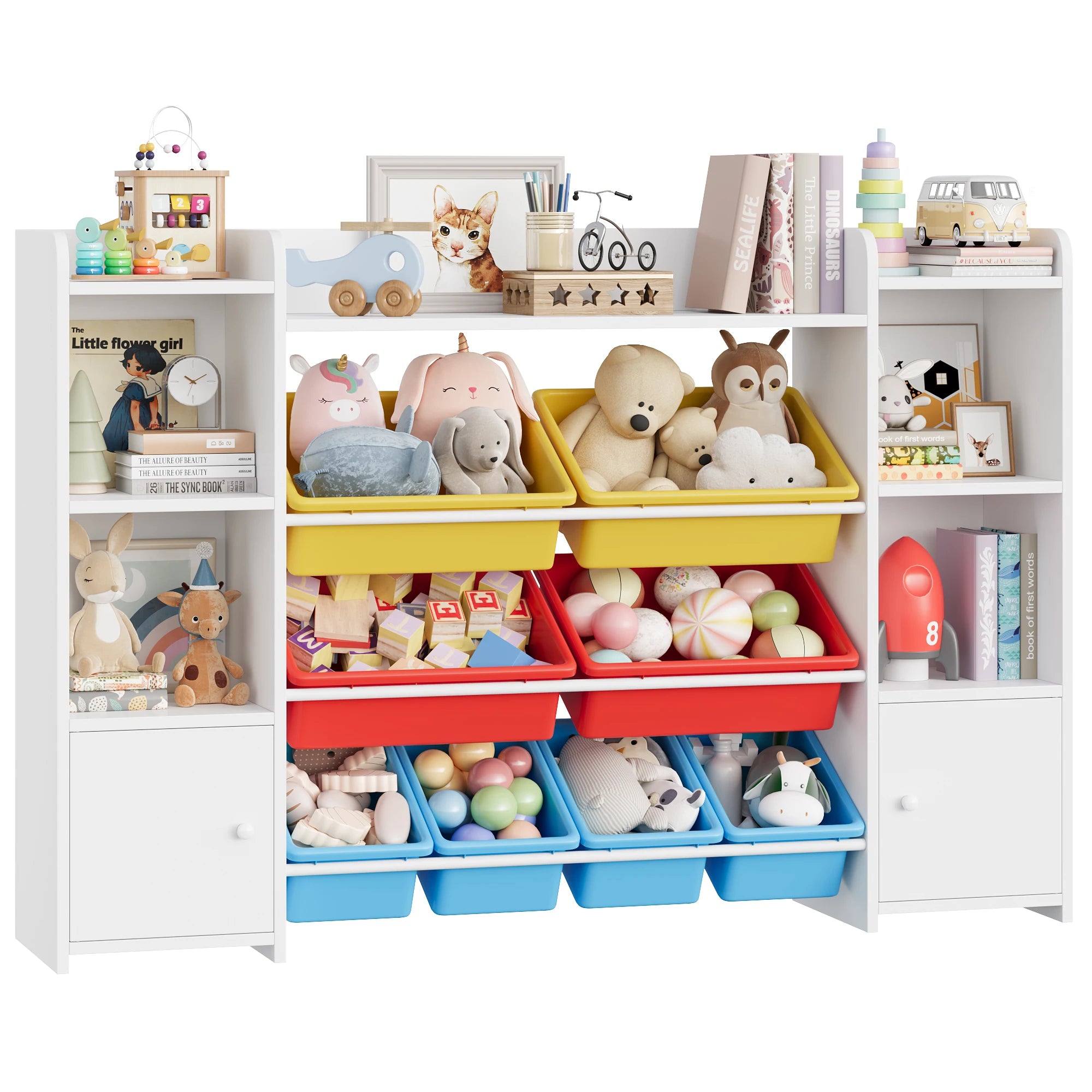 Getone Children's Bookcase & Toy Storage Unit