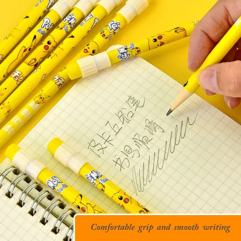 12pcs Pokémon Pikachu Pencil Set