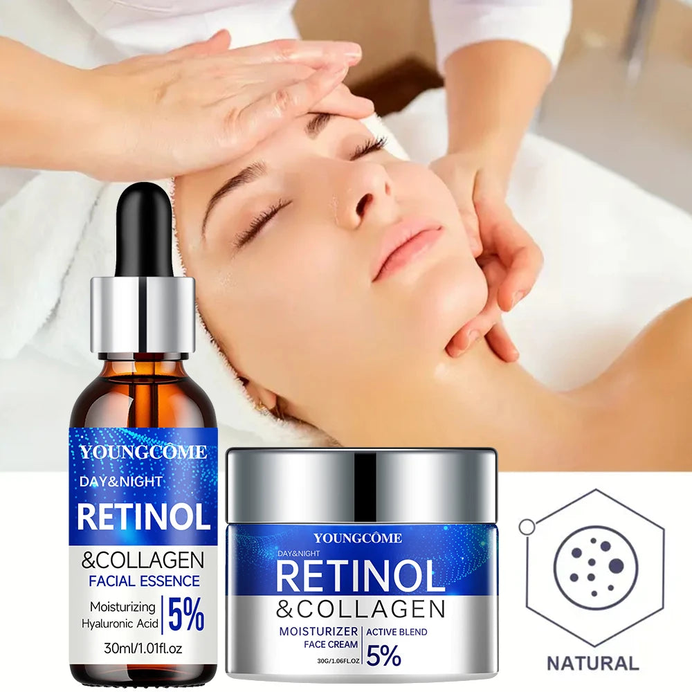 New Retinol Cream Serum Combo Set