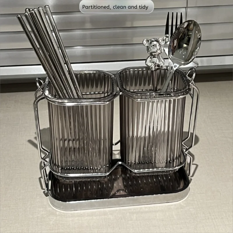 New Wall Mounted Kitchen Cutlery Organizer