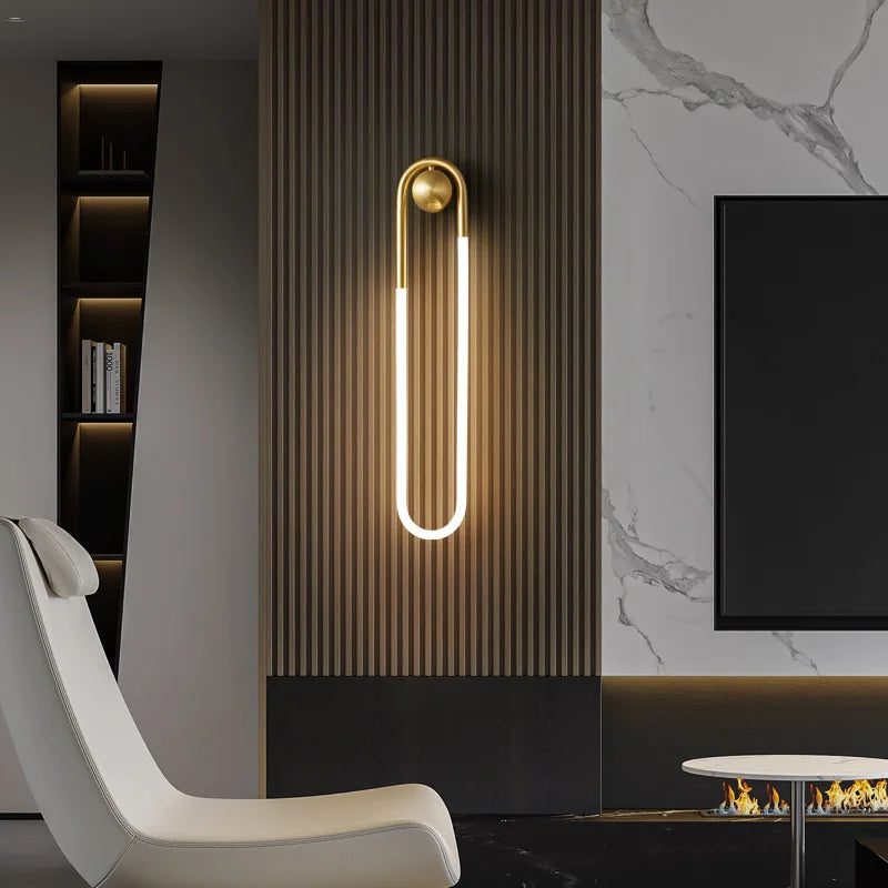 New Minimalist U-shaped Wall lamp