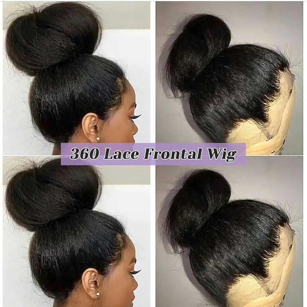Invisible Strap 360 Full HD Lace Glueless Wig