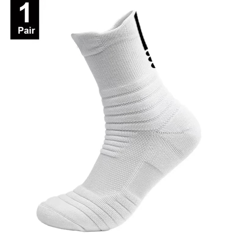 1/3 Pairs Anti-slip Football Socks